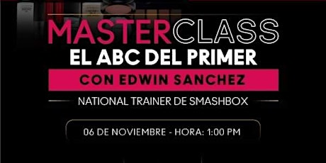 Imagen principal de MasterClass SmashBox - ABC DEL PRIMER