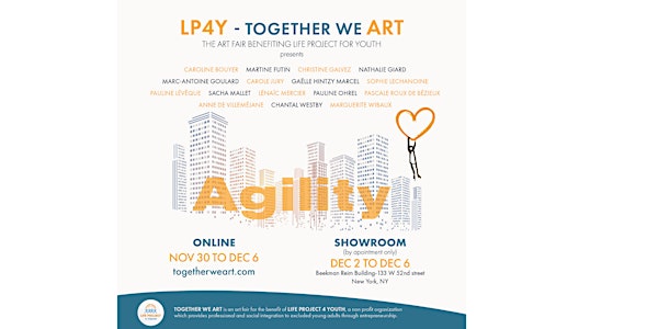 TOGETHER WE ART, ART SALE FOR LP4Y, IN NYC - DEC 2, 11 AM to DEC 6, 6PM