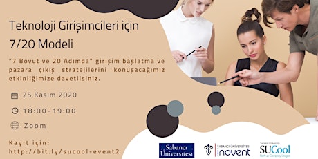 Teknoloji Girişimcileri için  7/20 Modeli primary image