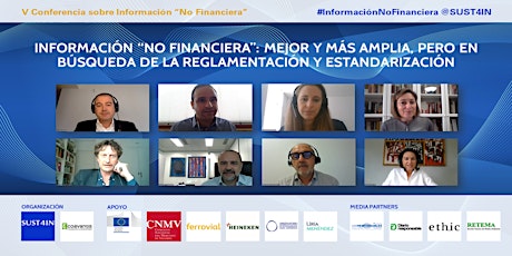Imagen principal de Grabación - V Conferencia sobre Información "No Financiera"