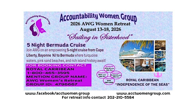 Hauptbild für 2026 AWG WOMEN RETREAT CRUISE