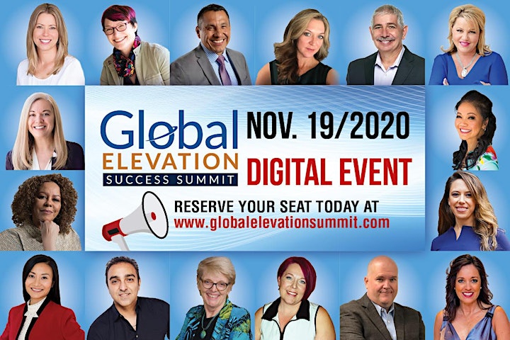 Global Elevation Summit/ Inspiration2020 Success Conference Digital Event image
