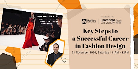 CU Fashion Series 3: Key Steps to a Successful Career in Fashion Design primary image