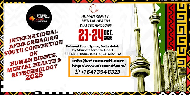 Hauptbild für The International Afro Canadian Youth Convention 2026
