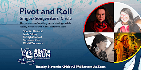 Pivot and Roll - Indigenous Women's Singer/Songwriters' Circle primary image