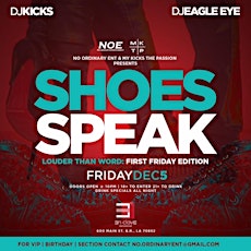 NOE & MKTP Presents First Fridays - Shoes Speak Louder Than Words! primary image