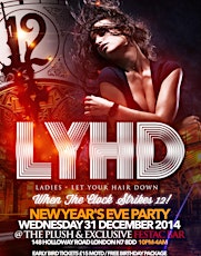 LYHD - Ladies "Let Your Hair Down" - The New Year's Eve Party! primary image