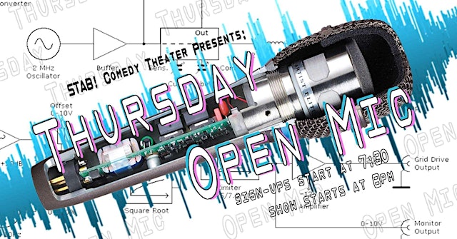 Image principale de The STAB! Mic - Stand-Up Comedy Open Mic
