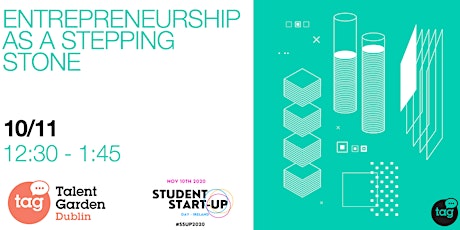 Entrepreneurship as a Stepping Stone #SSUP2020 primary image