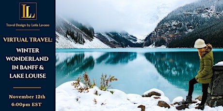 Virtual Travel Series: Winter Wonderland in Banff & Lake Louise primary image