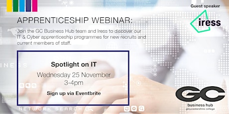 Gloucestershire College - IT Apprenticeships Webinar for Employers primary image