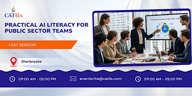 Hauptbild für Practical AI Literacy for Public Sector Teams – 1 Day Session in Sherbrooke