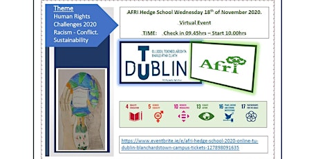 Afri Hedge School 2020 (online) TU Dublin - Blanchardstown Campus primary image