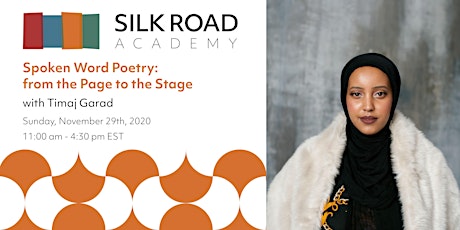 Immagine principale di Silk Road Academy: Spoken Word Poetry - from the Page to the Stage 