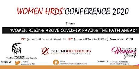 Hauptbild für THE 3RD WOMEN HUMAN RIGHTS DEFENDERS CONFERENCE