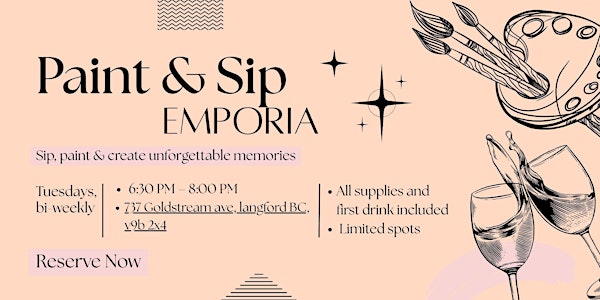 Paint & Sip at Emporia