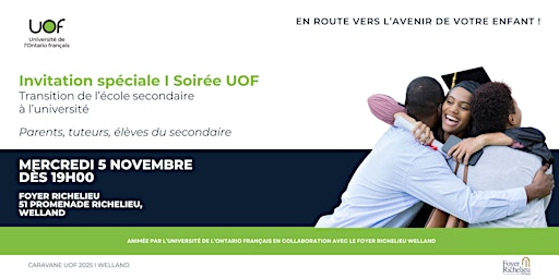 Image principale de En route vers l'avenir de votre enfant - Welland