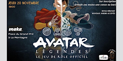 Immagine principale di Avatar - 20/11 - Le Maka