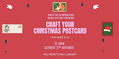 Image principale de CRAFT YOUR OWN CHRISTMAS POSTCARD