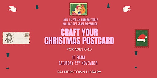 Image principale de CRAFT YOUR OWN CHRISTMAS POSTCARD