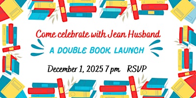 Image principale de Book Launch - two books, one author.