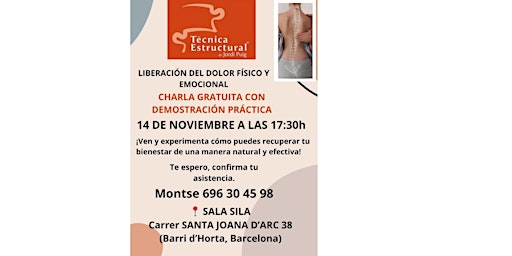 Image principale de CHARLA GRATUITA DE TECNICA ESTRUCTURAL DE JORDI PUIG