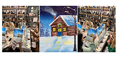 Image principale de Sip & Paint - Winter cabin