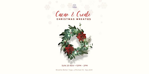 Cacao & Create: Christmas Wreaths primary image
