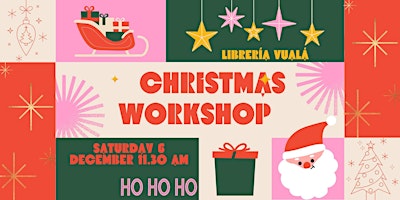 Image principale de Christmas Workshop! (from 3 to 9 years old)
