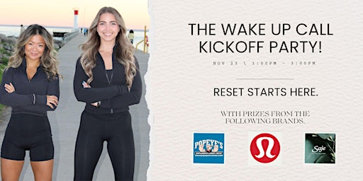 Image principale de The Wake-Up Call: Cohort 2 Kickoff Experience