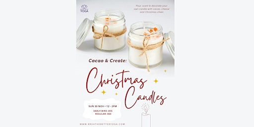 Imagen principal de Cacao & Create: Christmas Candles