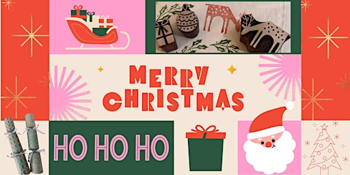 Create your own Christmas Crackers with Indian Block print primary image