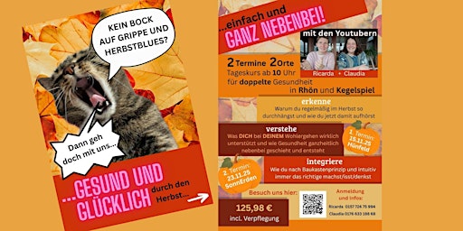 Image principale de Gesund und Glücklich durch den Herbst