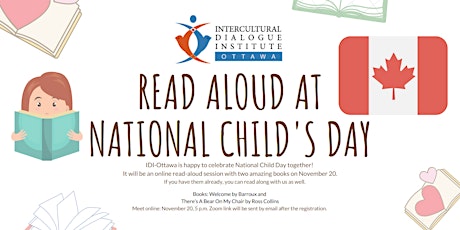 Image principale de National Child's Day Celebration with Online Read Aloud Session