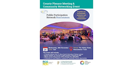 Image principale de PPN County Plenary Meeting and Community Networking Event