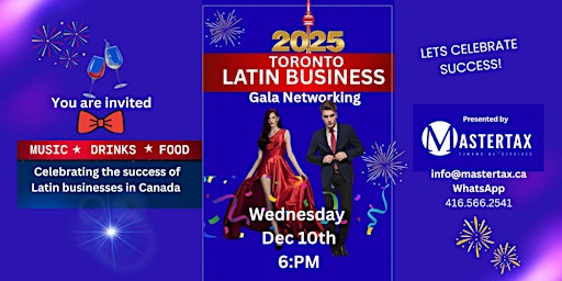 Immagine principale di TORONTO LATIN BUSINESS GALA & NETWORKING