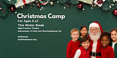 Image principale de Christmas Camp for Kids -Crafts, Stories & Fun (Ages 5–12)