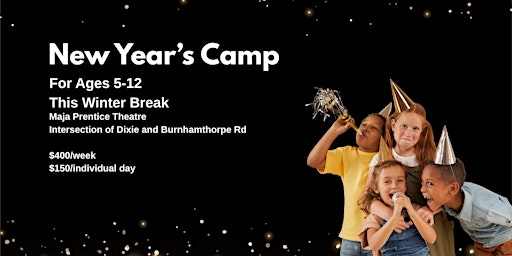 Image principale de New Year’s Camp – Creative Fun & Celebration for Kids (Ages 5–12)
