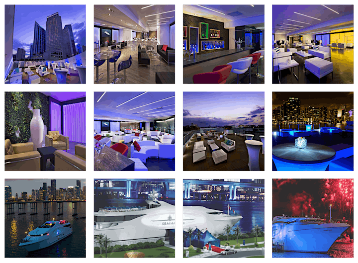 
		New Year's Eve 2022 Miami Fireworks Party Cruise - Seafair Mega Yacht image

