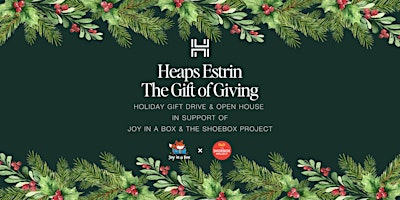 Image principale de Heaps Estrin: The Gift of Giving