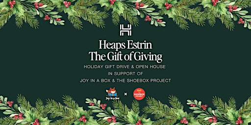 Image principale de Heaps Estrin: The Gift of Giving