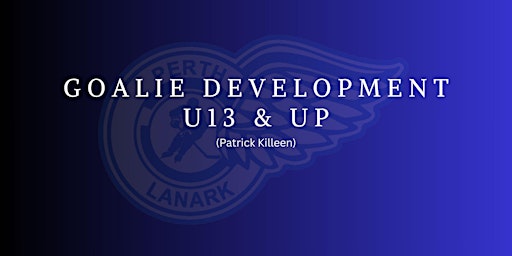 Image principale de PLMHA Goalie Development U13 & Up(Perth)