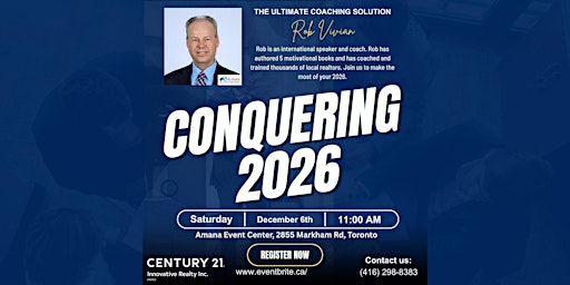 Hauptbild für CONQUERING 2026