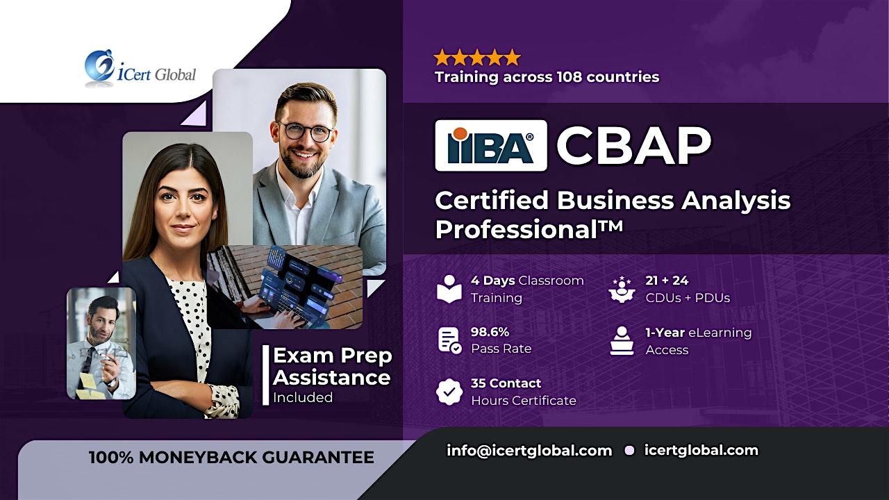 Business Analytics Certification (CBAP) Training in Rochester, NY
