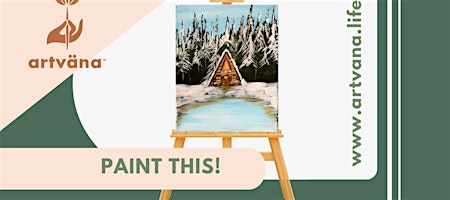 Artvana Winter Paint & Sip at Top Down Brewing in Sumner January 2026 image