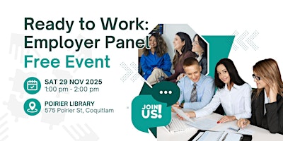 Image principale de Ready to Work: Employer Panel