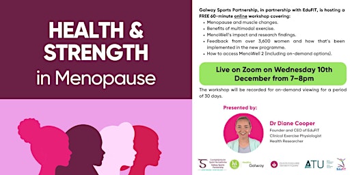 Image principale de Health & Strength in Menopause