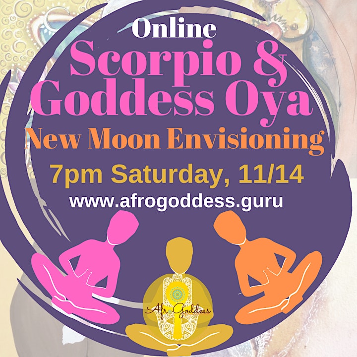 
		Scorpio & Goddess Oya New Moon Envisioning image
