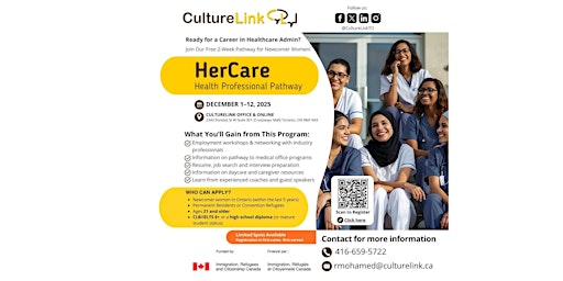 Image principale de HerCare Health Professional Pathway- Information Session