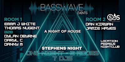 Image principale de BassWave X SOS Presents Stephens day @ Pegasus Nightclub